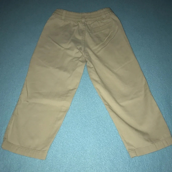 THE Children’s Place elastic waistband tan pants size 4 - Picture 2 of 3